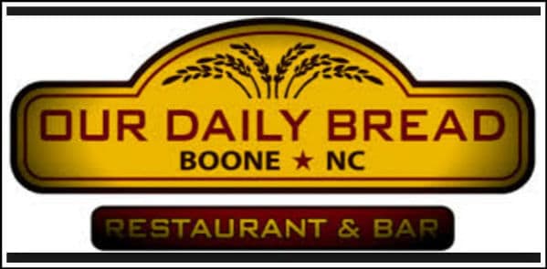 This is a image of the logo for Our daily bread in Boone, NC.