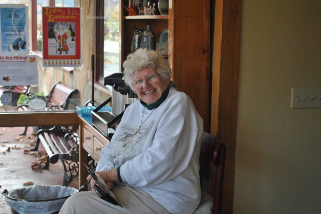 Lady at Joey's Pancake House