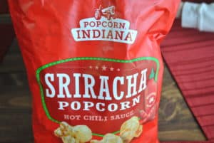 Popcorn, Indiana Sriracha Flavored popcorn
