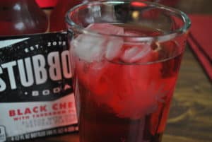Stubborn Soda Black Cherry Flavor