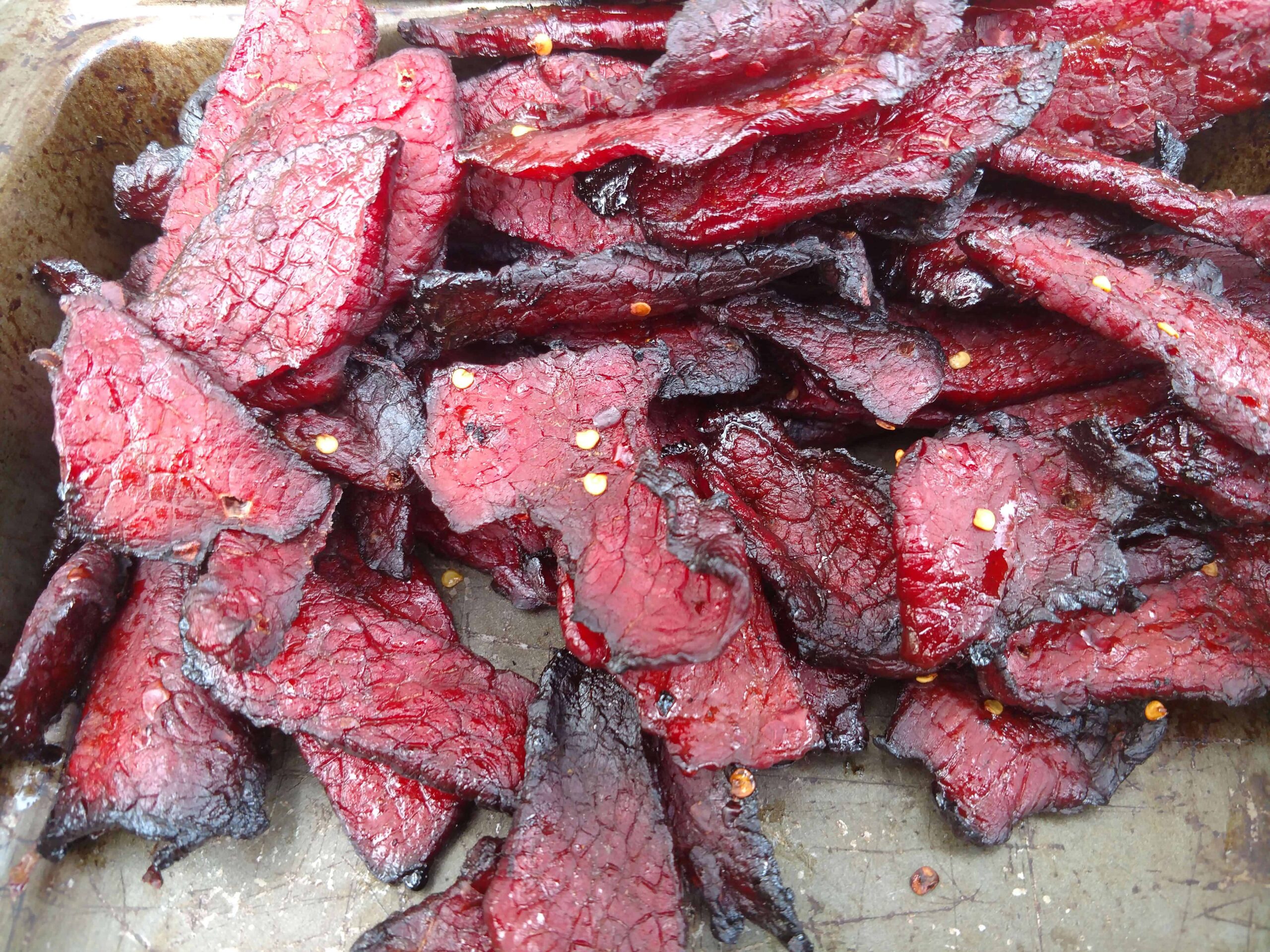 Smoked Beef Jerky from Southern Food Junkie