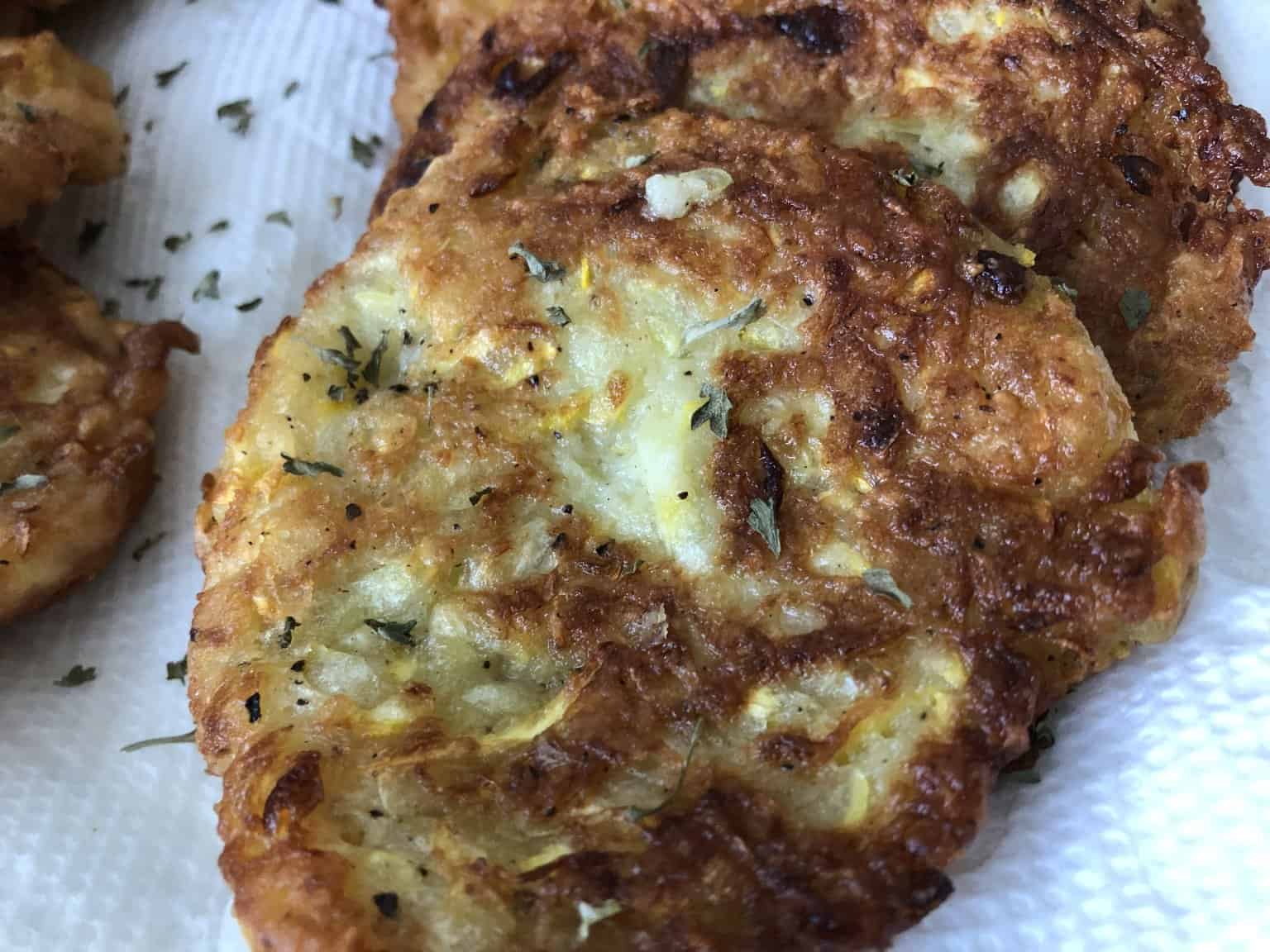 Southern Fried Squash Fritters Southern Food Junkie