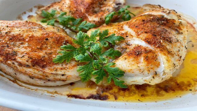 Whole chicken breast recipe (Juicy Cajun Style) Featured Image