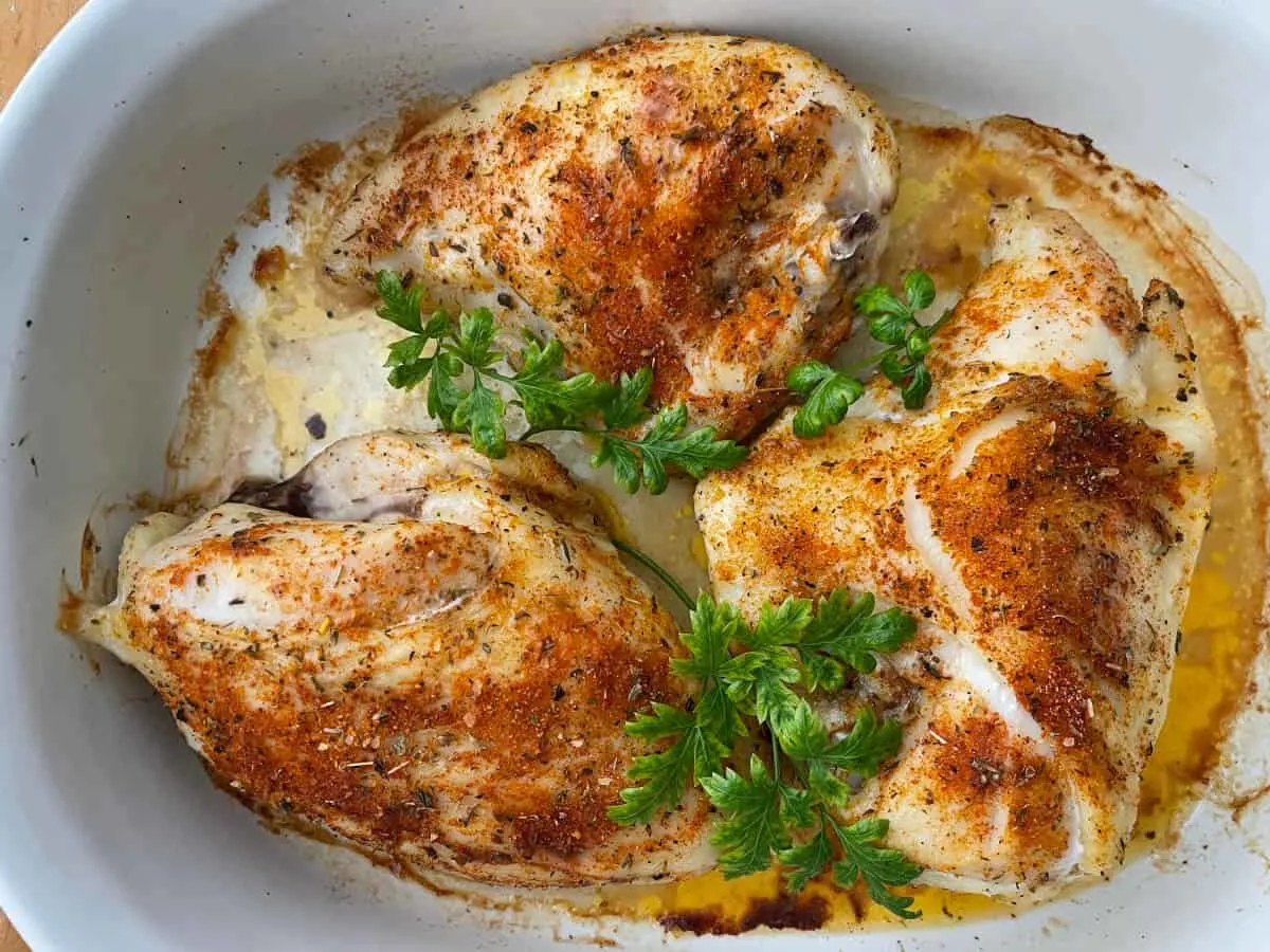 Cajun Whole Roast Chicken - Immaculate Bites