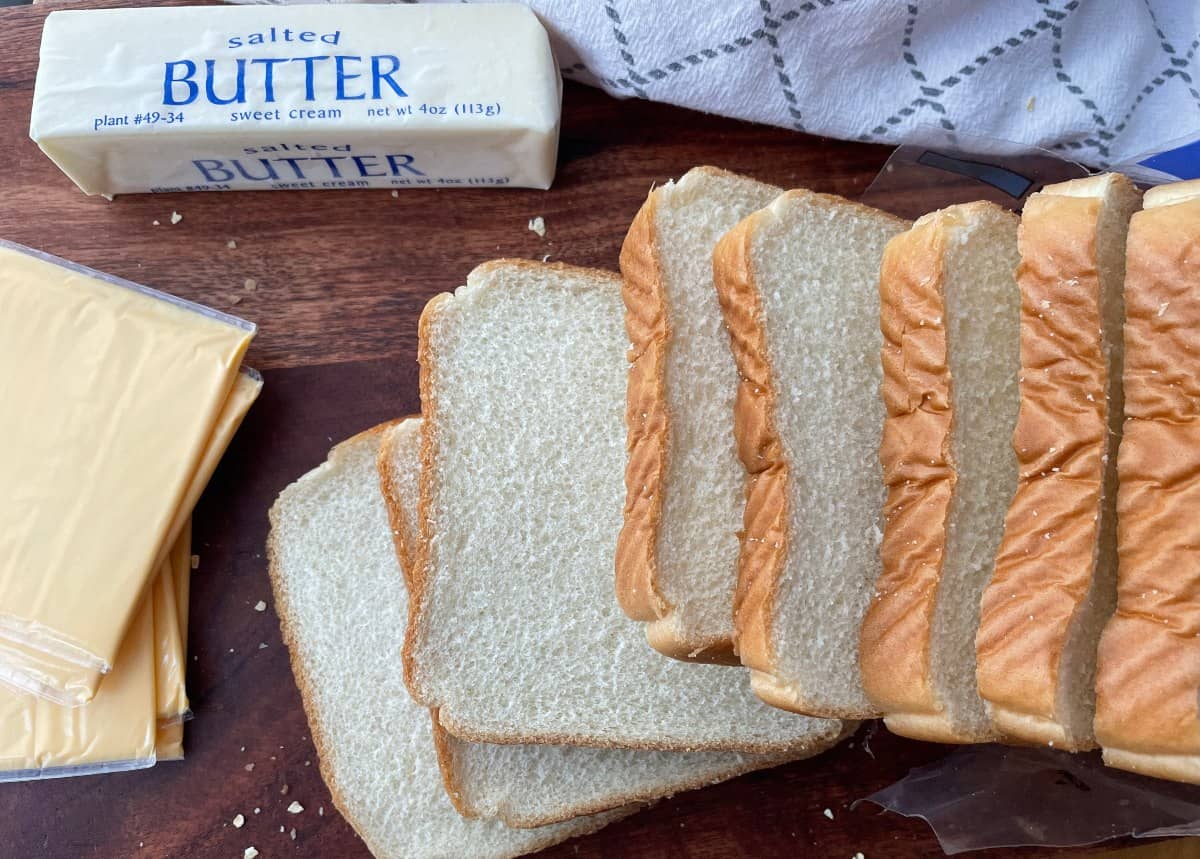 White Sandwich Bread-best bread for grilled cheese.