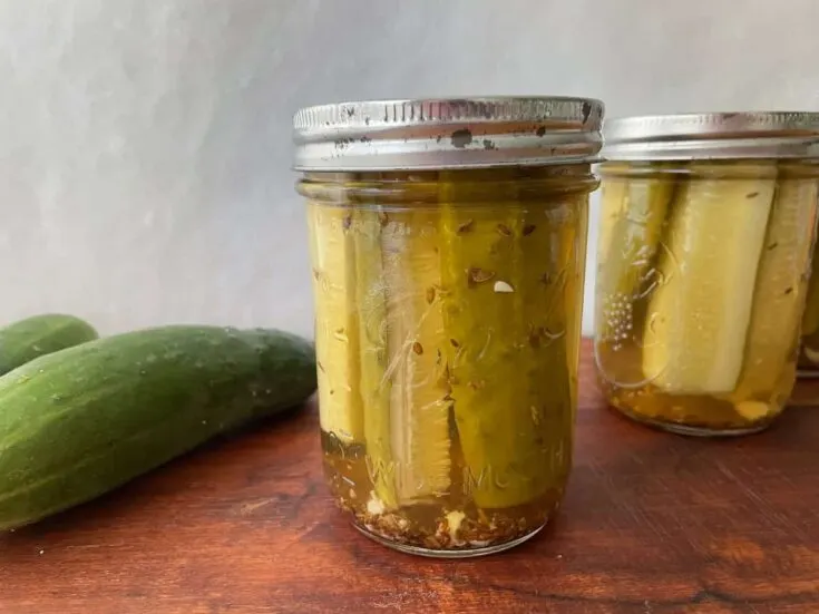 homemade crispy dill pickles canning recipe