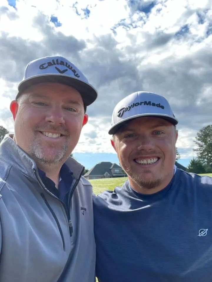 Matt and Ronnie at Cherokee Valley Golf