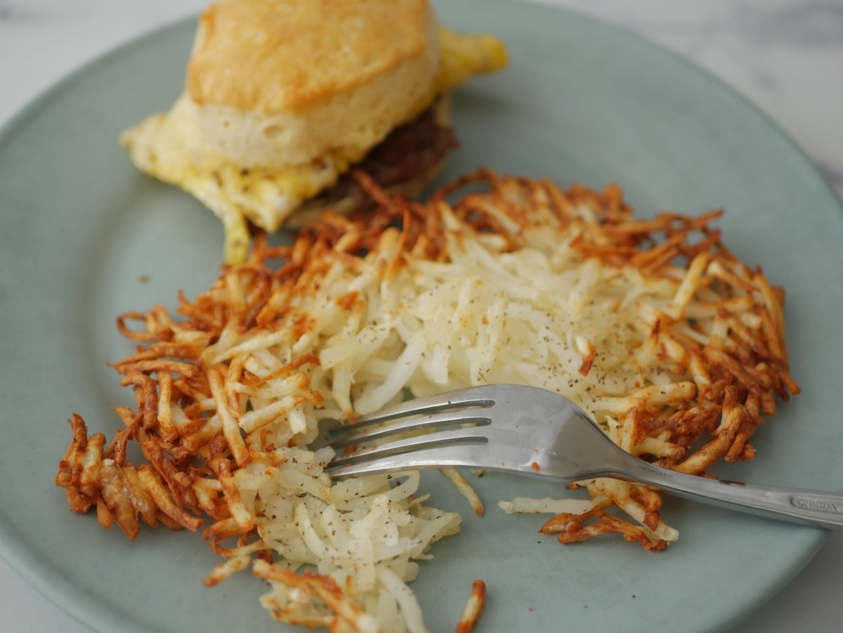 How To Cook Crispy Air Fryer Hash Browns Southern Food Junkie