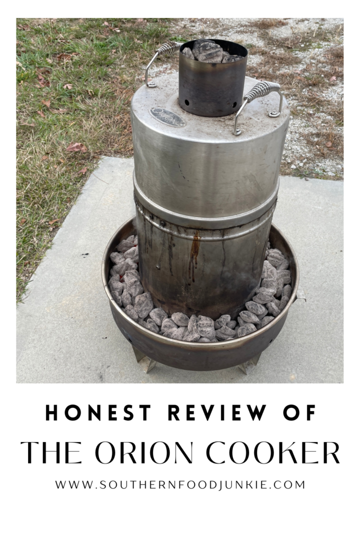 honest review of the orion cooker picture for pintrest.