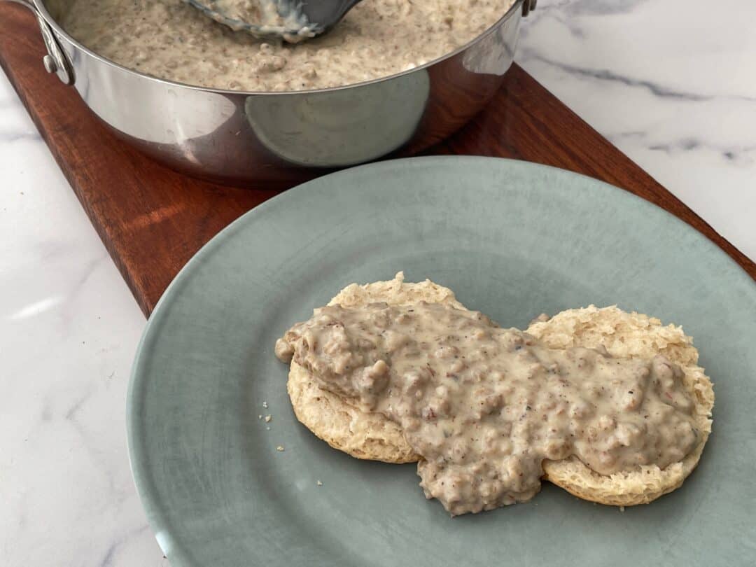 The Best Southern Sausage Gravy Recipe Southern Food Junkie