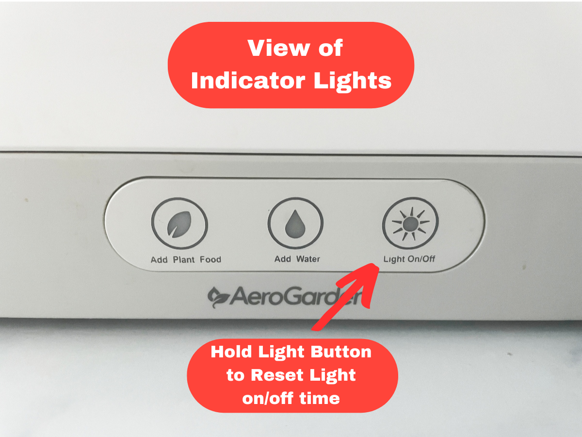 How To Reset Light On Aerogardennull