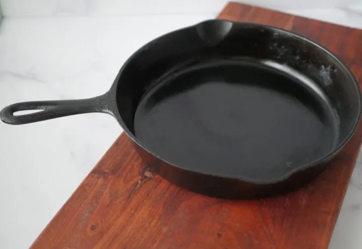 How often do you need to season a cast iron skillet?