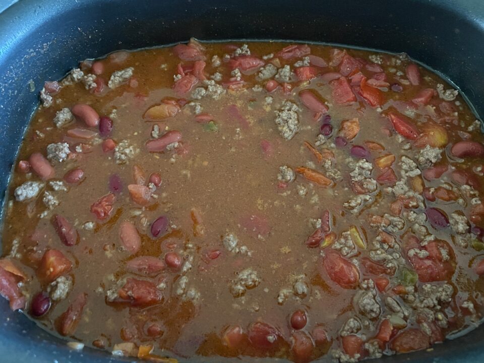 Easy Slow Cooker Beef & Bean Chili Recipe Southern Food Junkie
