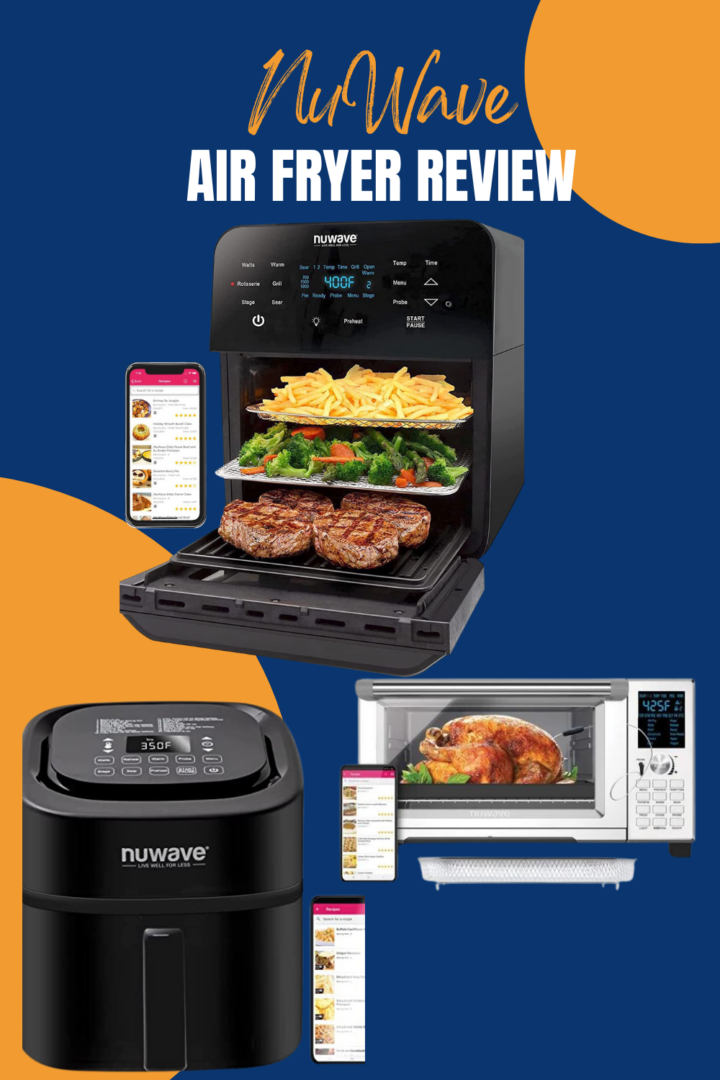 NuWave Air Fryer Review for Pinterest
