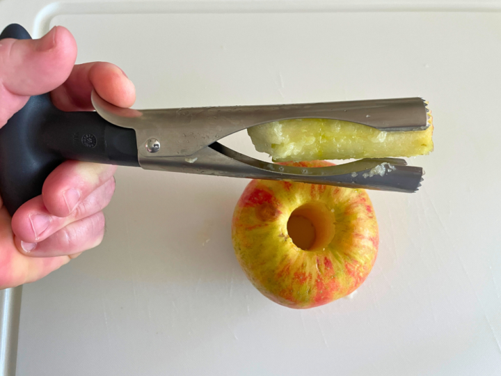 Apple coring tool.