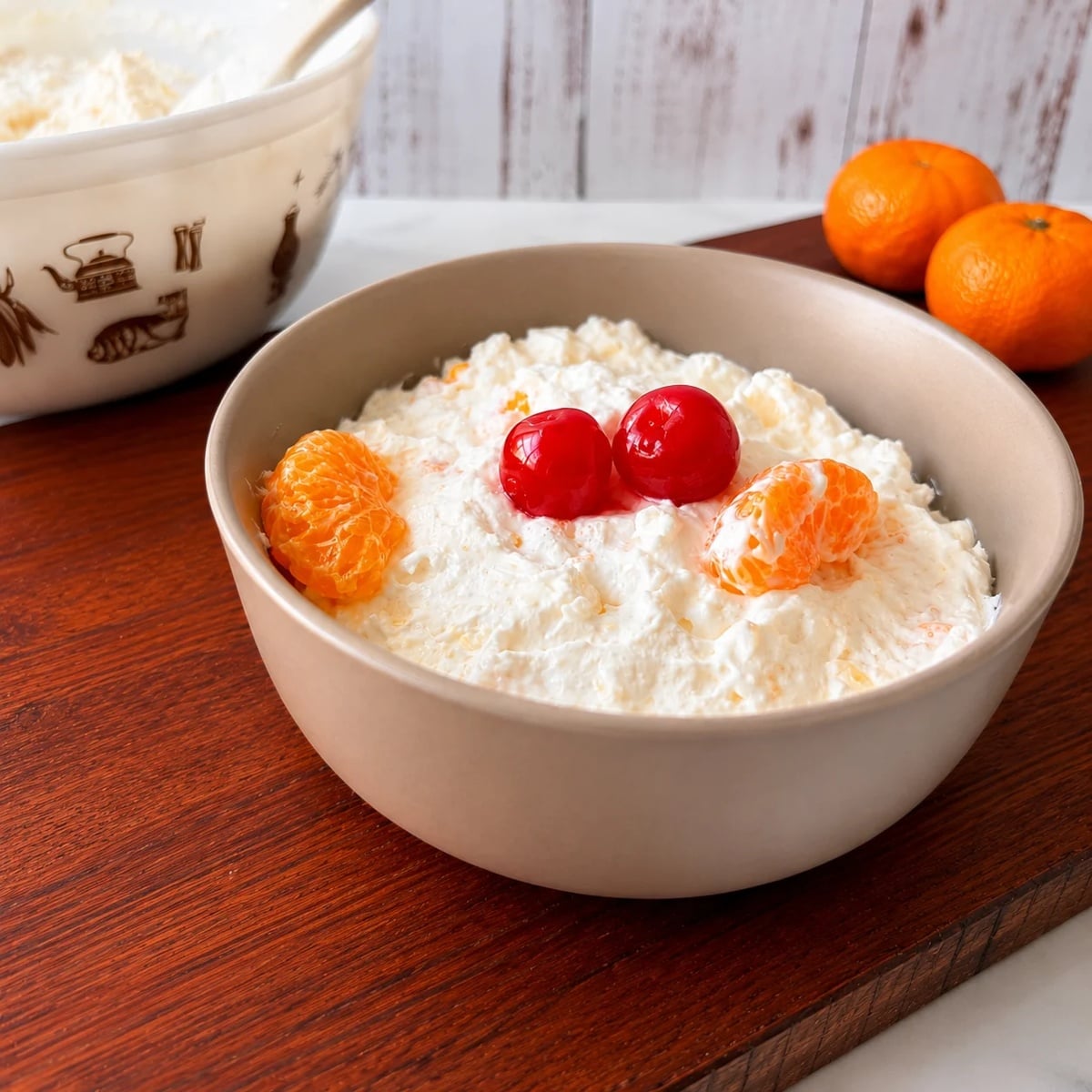 Easy Fruit Fluff Recipe (No Bake Southern Dessert)